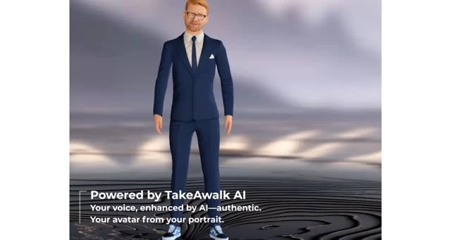 TakeAWalk AI Avatar video preview